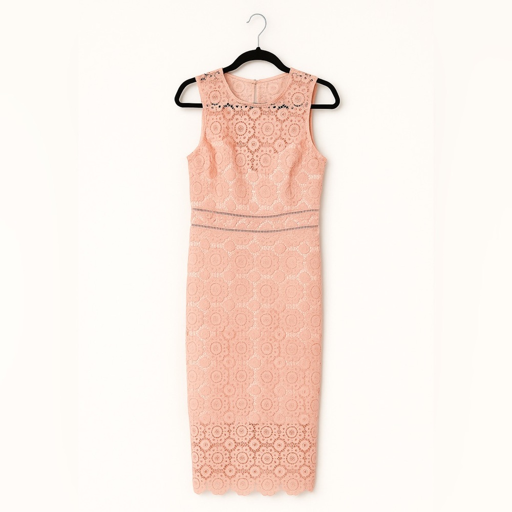Pink knit formal dress 💕